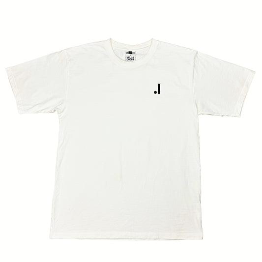 Off-field White Cricket Tee